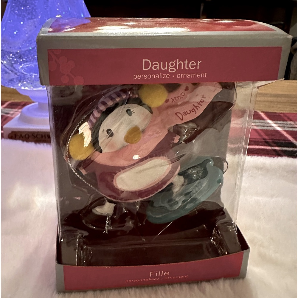 BUY 1 get 1 FREE - CARLTON “Daughter” Heirloom Christmas Ornament